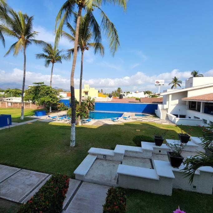 Апартаменты Magnifico Departamento, Cocina Equipada, 2 Recamaras 2 Banos , Hasta 6 Personas, 3 Albercas, Playa A 50 Mts Wifi, Aire Acondicionado Мансанильо Экстерьер фото